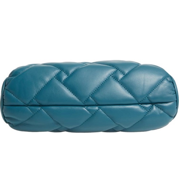 Kensington Soft Quilted Leather Clutch with Removable Strap - Picture 6 of 6